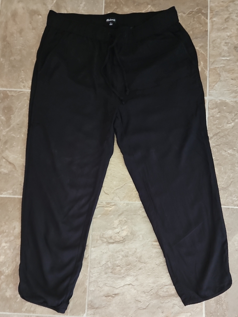 Madewell Black Women's Capris